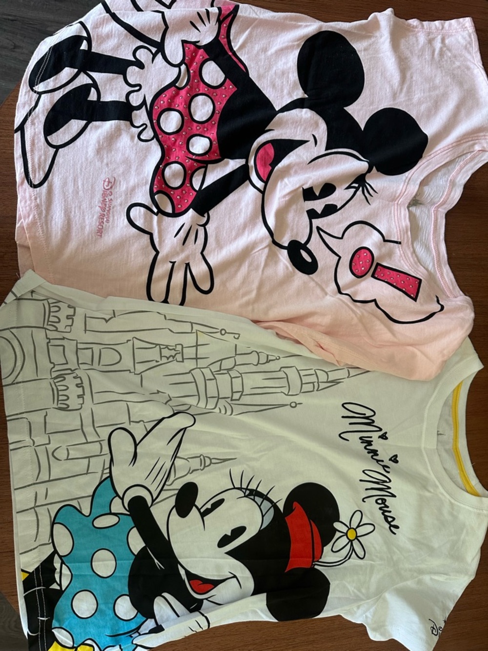 Disney Shanghai Resort graphic tees, bundle of two